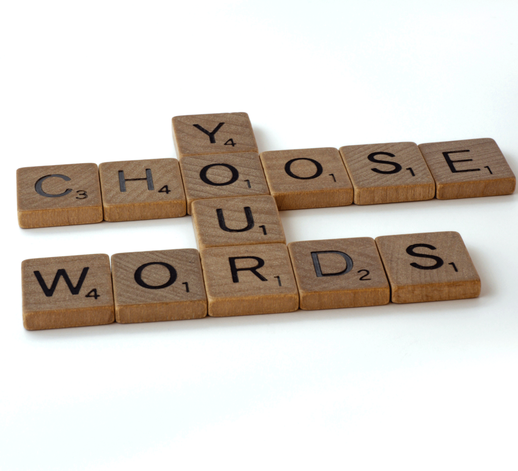 letters choose your words